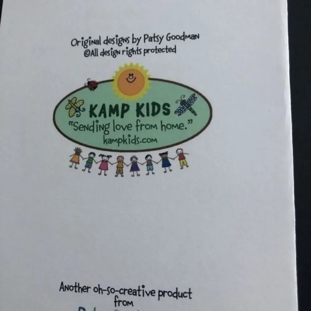 Patsy Card Shop Kamp Kids Sending Love 6 Cards + Envelopes With Envelopes New